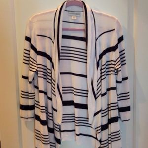 Sag Harbor Open Front Lightweight Sweater